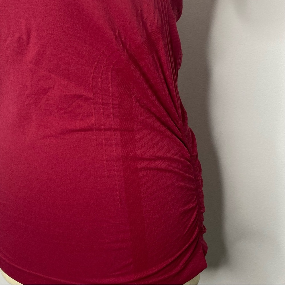 Athleta Speedlight Chilled Sangria Seamless Tee - Picture 7 of 14
